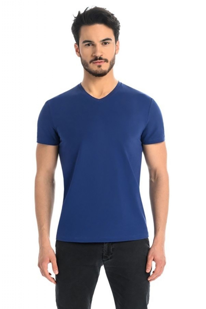 Tricou model 182984 Teyli albastru