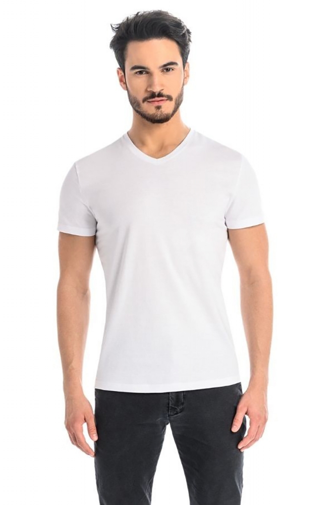 Tricou model 182987 Teyli alb