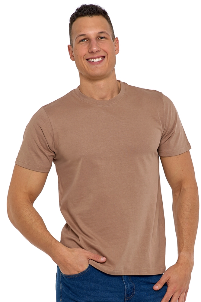 Tricou model 193850 Moraj bej