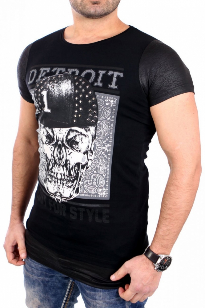 Tricou model 61307 YourNewStyle negru