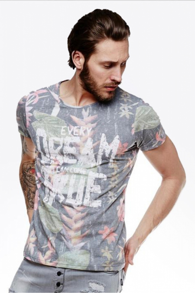 Tricou model 61321 YourNewStyle multicolor